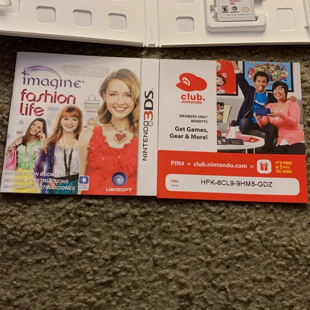 ❤️ Nintendo 3DS Imagine Fashion Life video game ‼️